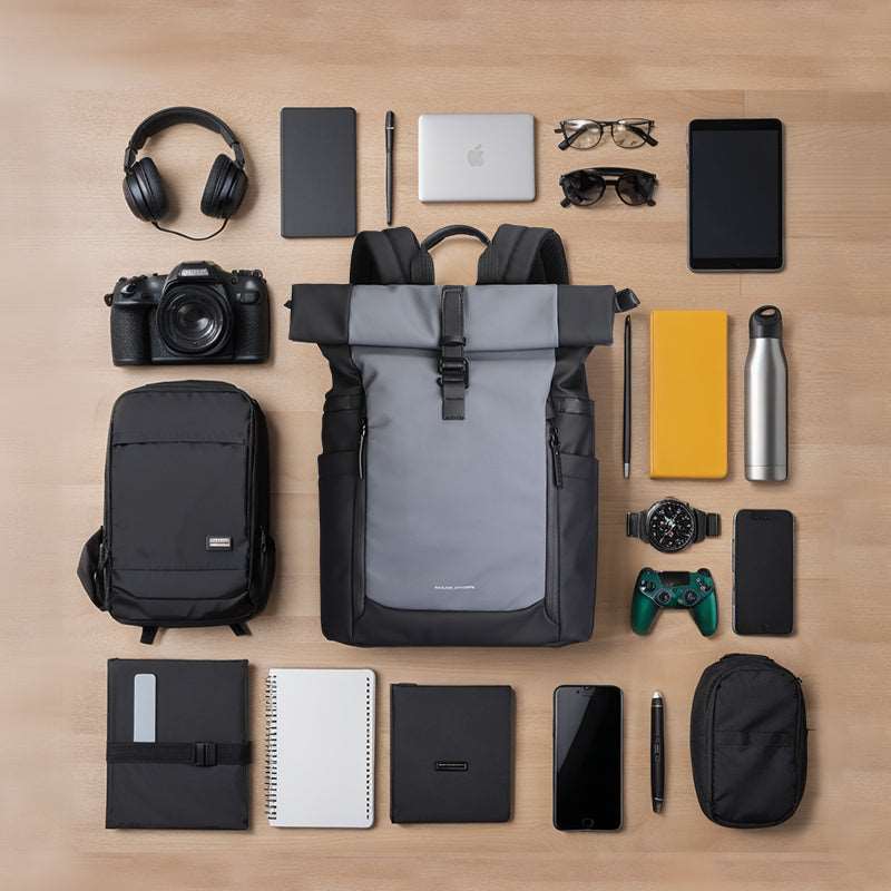 Laptop backpack video variant highlighting padded laptop compartment
