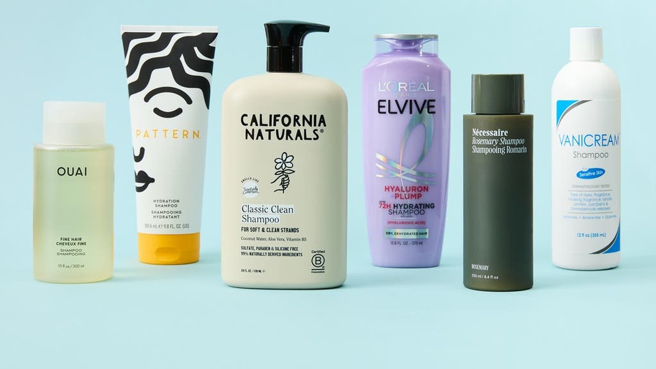 Generic shampoo ad shown for dry hair search — same ad for every keyword